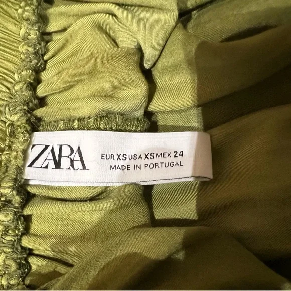Zara washed satin tie dye skirt; new - no tags, XS - Picture 5 of 5